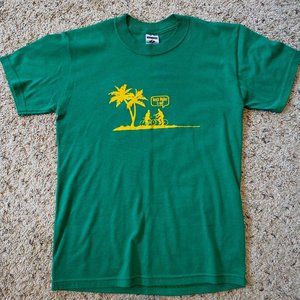 Butch Walker Is Rad! T-shirt Green and Lime, Size Small